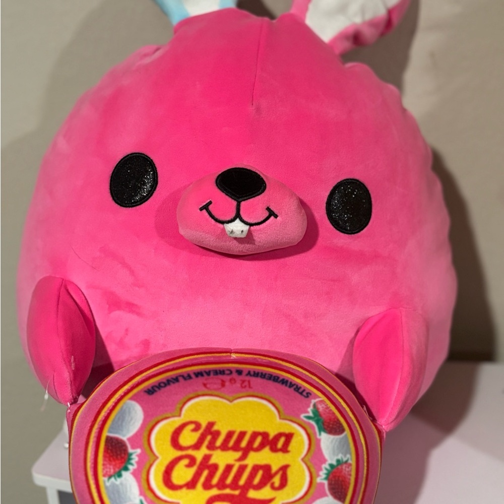 Pink Bunny Plush Toy